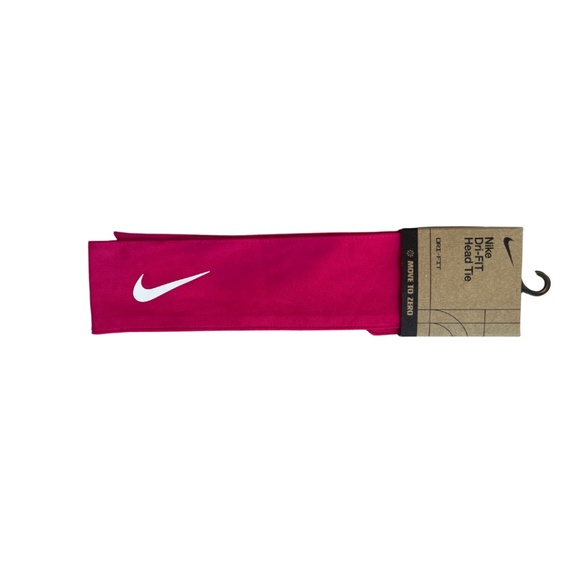 Nike Dry-Fit Head Tie Pink - Picture 3 of 5